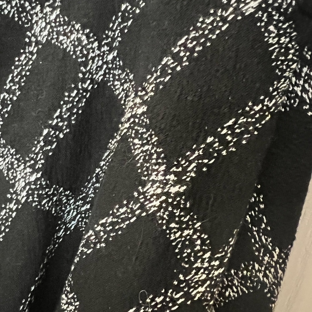 The Seraphina Dress - Black and Gray Checkered knit - Picture 2 of 4